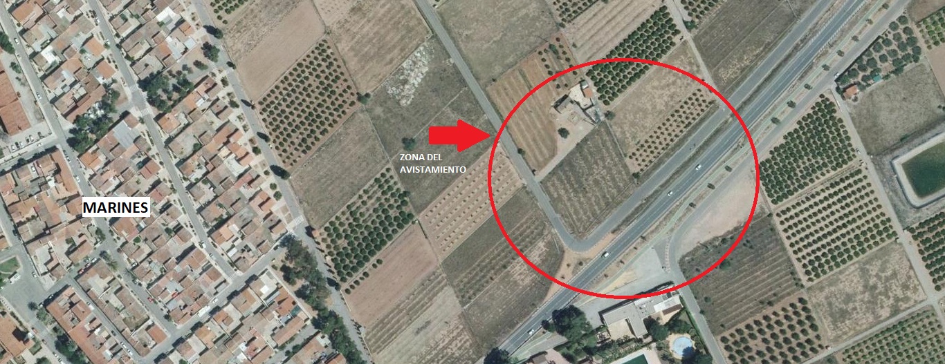 Lloc exacte dels fets (Google Maps)